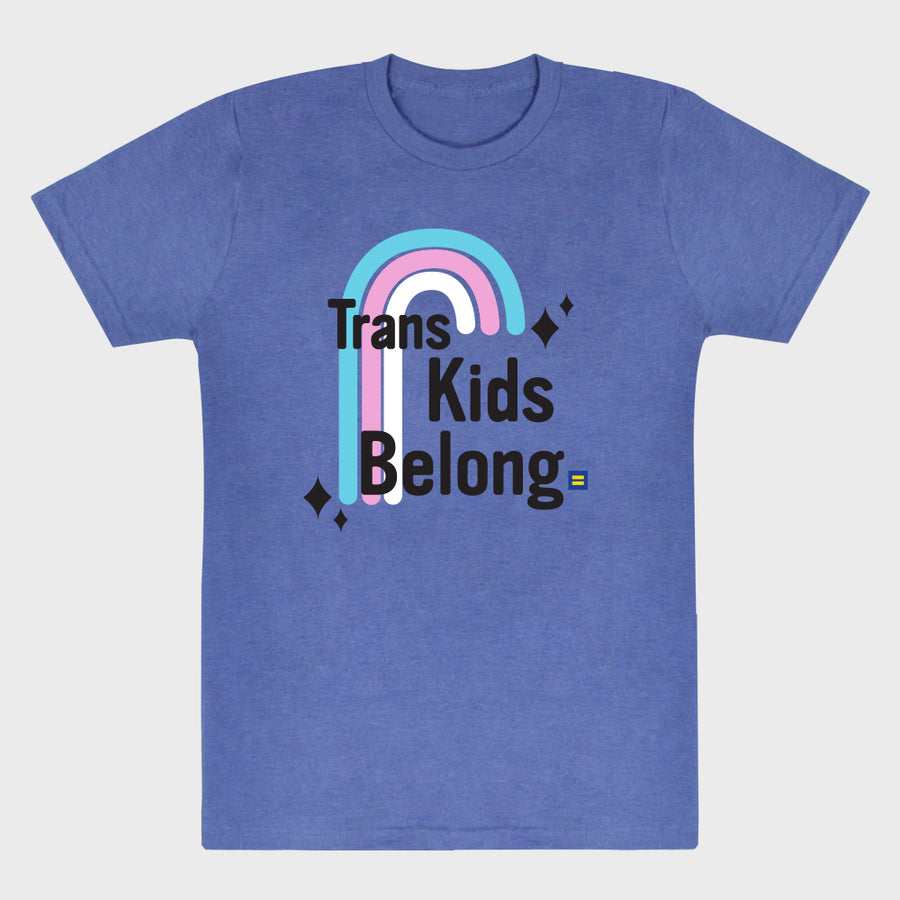 Image 1 of Trans Kids Belong T-Shirt