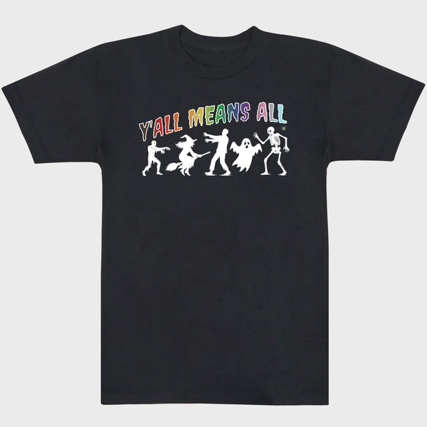 Picture of Y'all Means All Halloween T-Shirt