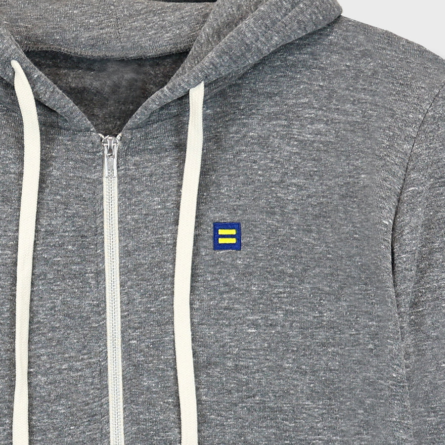 Image 2 of Love Rainbow Flag Embroidered Hoodie