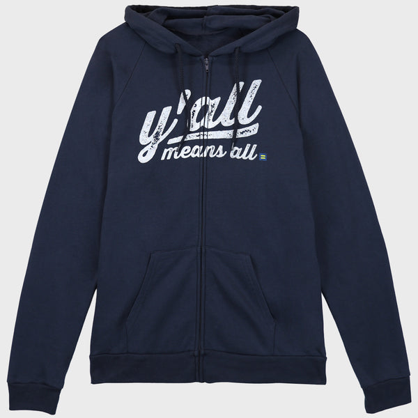 Picture of Y'all Means All Zip Hoodie