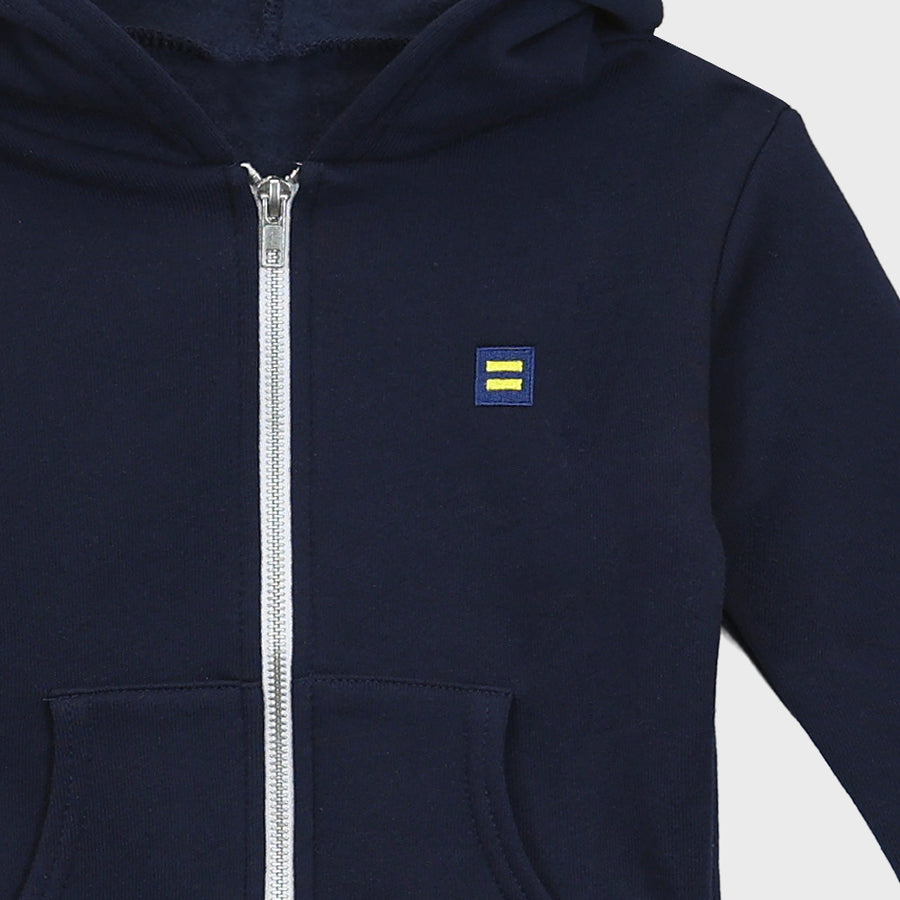 Image 2 of Baby Hoodie Zip Equality