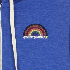 Thumbnail 2 of Everyone Rainbow Embroidered Zip Hoodie