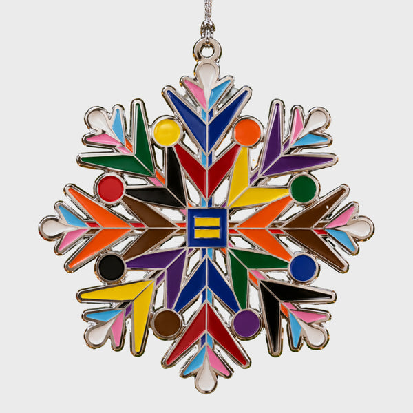 Picture of Rainbow Snowflake Ornament - PREORDER NOW