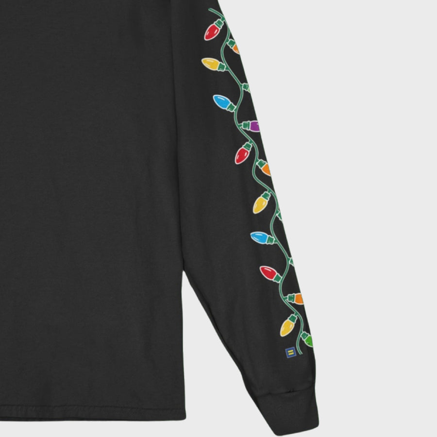 Image 2 of Holiday Lights Long Sleeve T-shirt