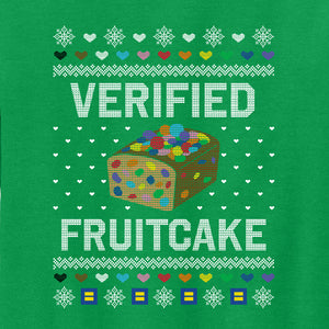 Thumbnail 2 of Verified Fruitcake Ugly Holiday Sweatshirt