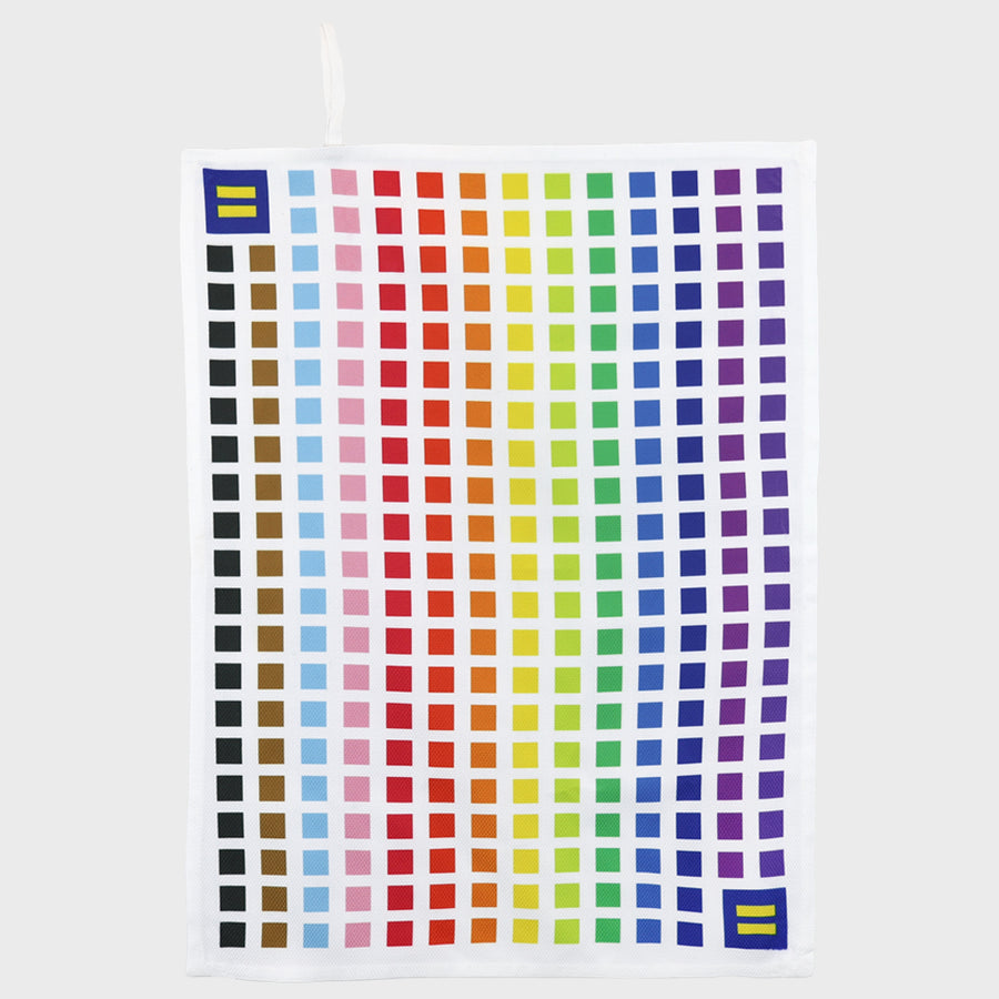 Image 1 of Rainbow Block Kitchen Towel