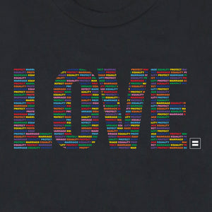 Thumbnail 2 of Love: Protect Marriage Equality T-shirt