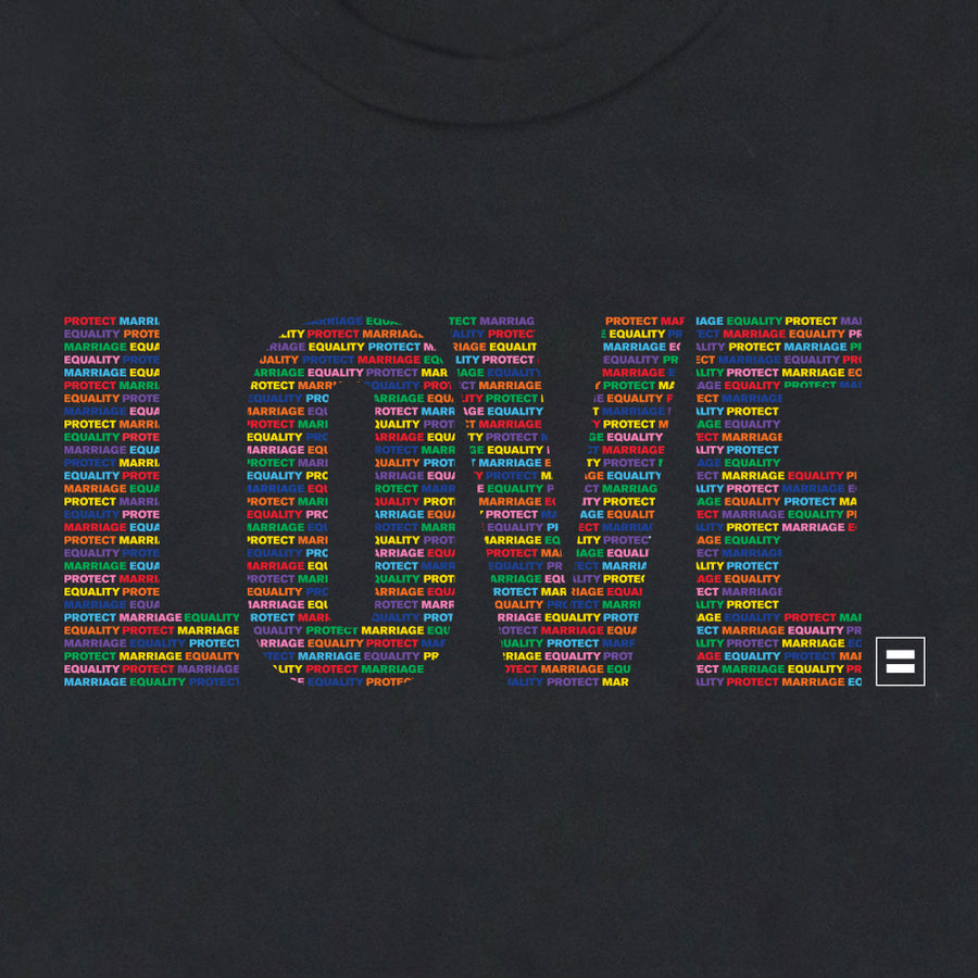 Image 2 of Love: Protect Marriage Equality T-shirt