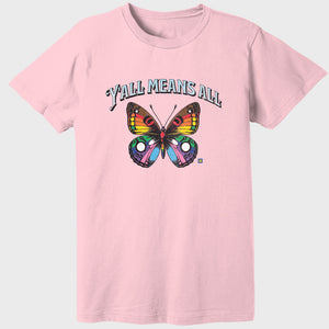 Featured Thumnbnail of Y'all Means All Butterfly T-Shirt