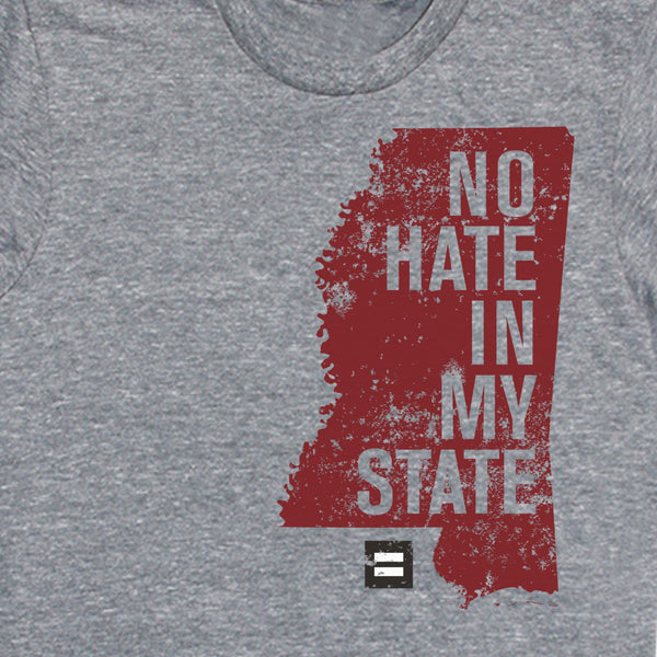 Alternate Picture of No Hate in Our State T-Shirt
