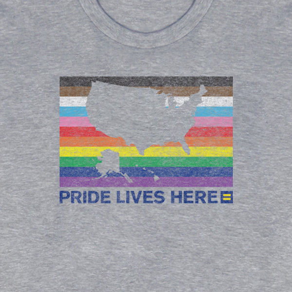 Alternate Picture of Pride Lives Here T-Shirt
