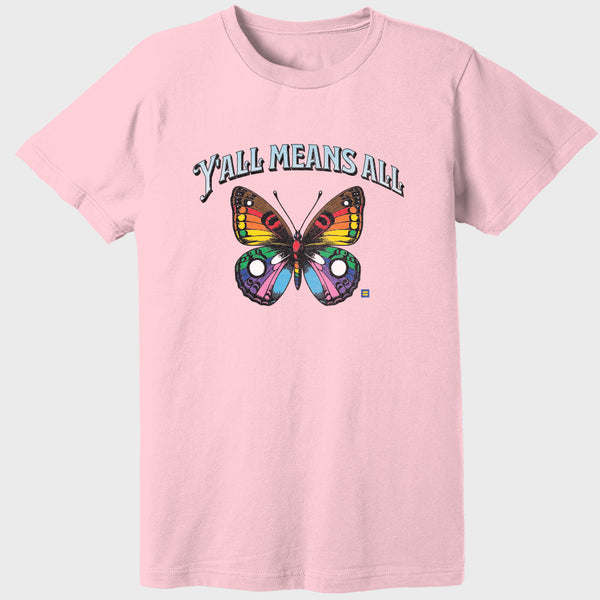 Picture of Y'all Means All Butterfly T-Shirt