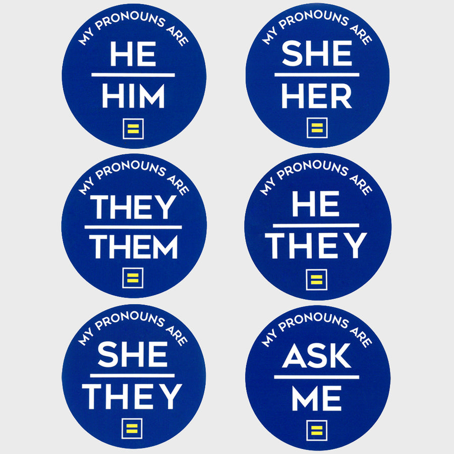 Featured Image of My Pronouns Are Sticker