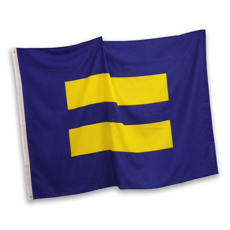 bal Kolibrie wapen Equality Flag, Equal Rights Symbol Flag | HRC