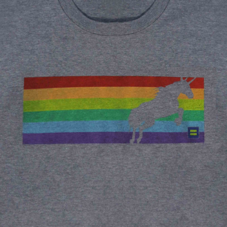 Rainbow Pride Unicorn T-Shirt