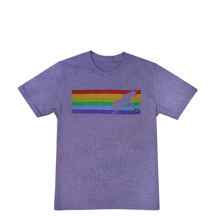 HRC human rights campaign gay lgbtq+ equality unicorn rainbow tee