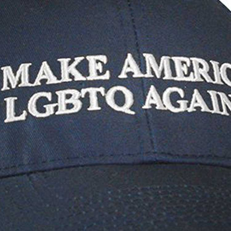 hrc human rights campaign make american gay lgbtq+ hat
