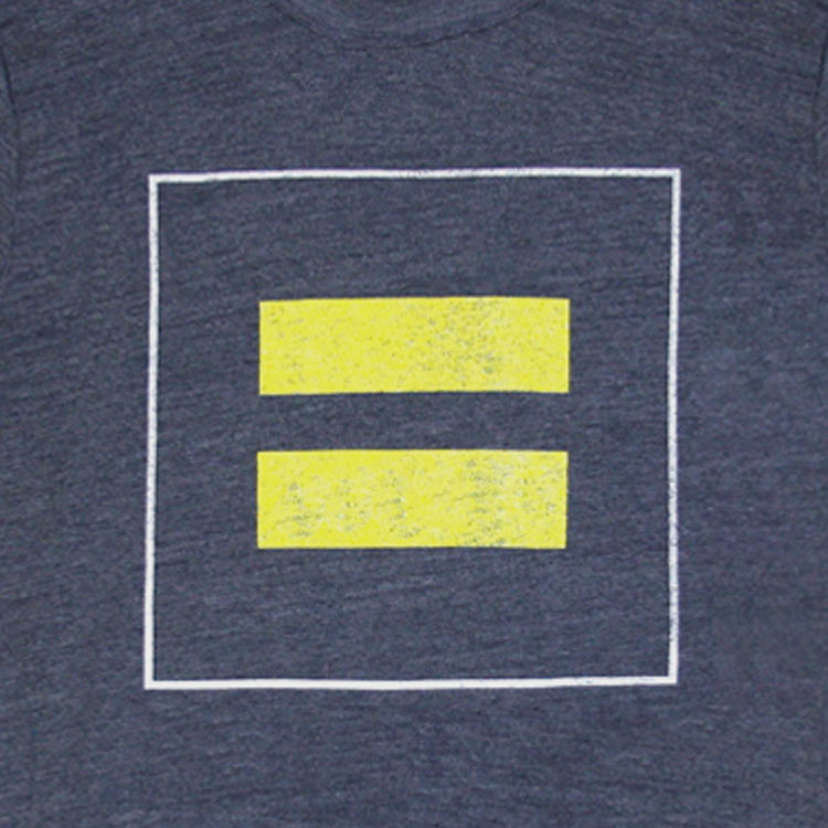 hrc human rights campaign LGBTQ+ gay equality tee