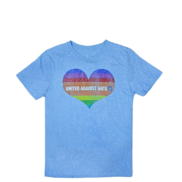 HRC human rights campaign rainbow tee support LGBTQ+ gay rights