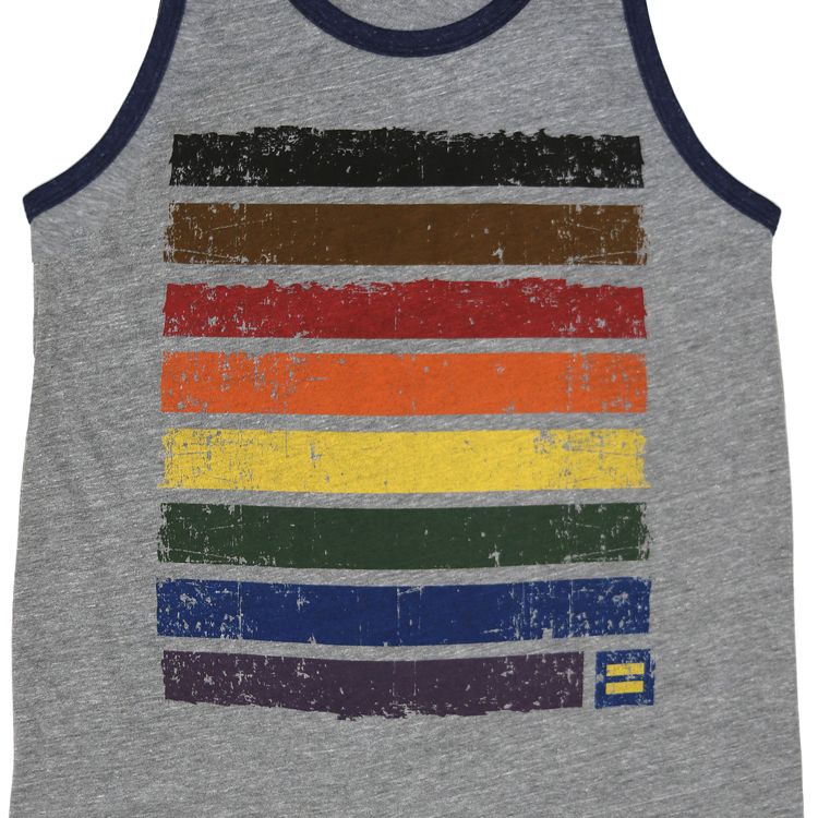 Men's Endless Love Fitness Tank, Rainbow Pride Clothing 