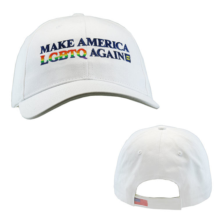 Make America LGBTQ+ Again Rainbow Hat