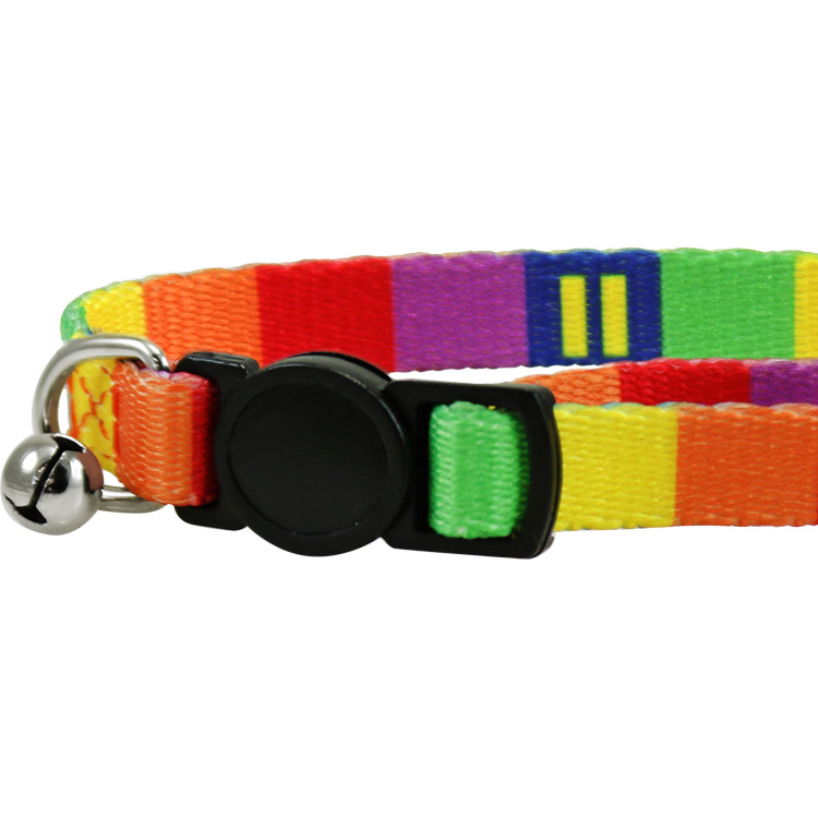 Rainbow Pride Cat Collar