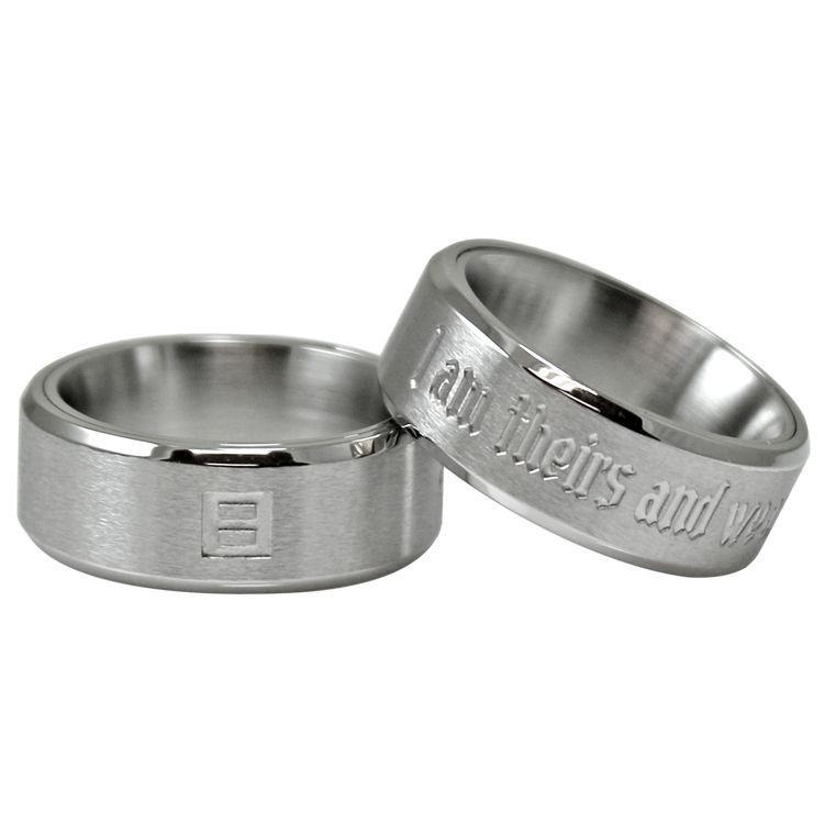 I Am Theirs and We Are One - LGBTQ+ Ring