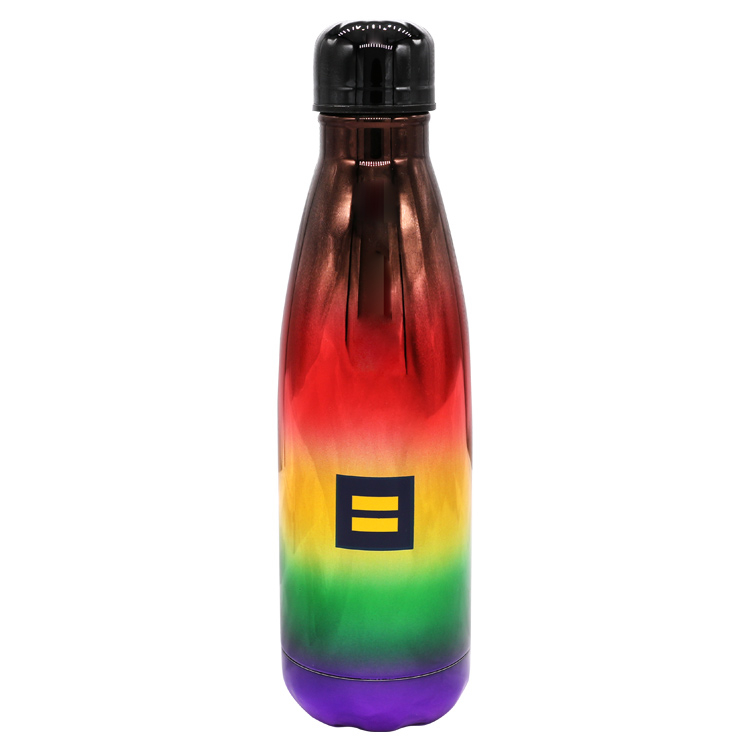 More Color More Pride Rainbow Water Bottle
