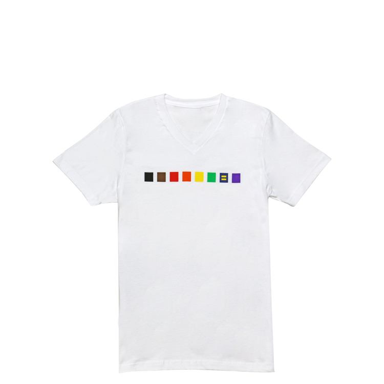 Rainbow LGBTQ+ V-Neck T-Shirt