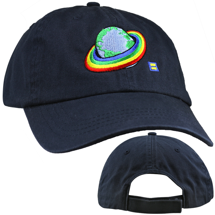 Rainbow Earth Eco-Friendly Hat