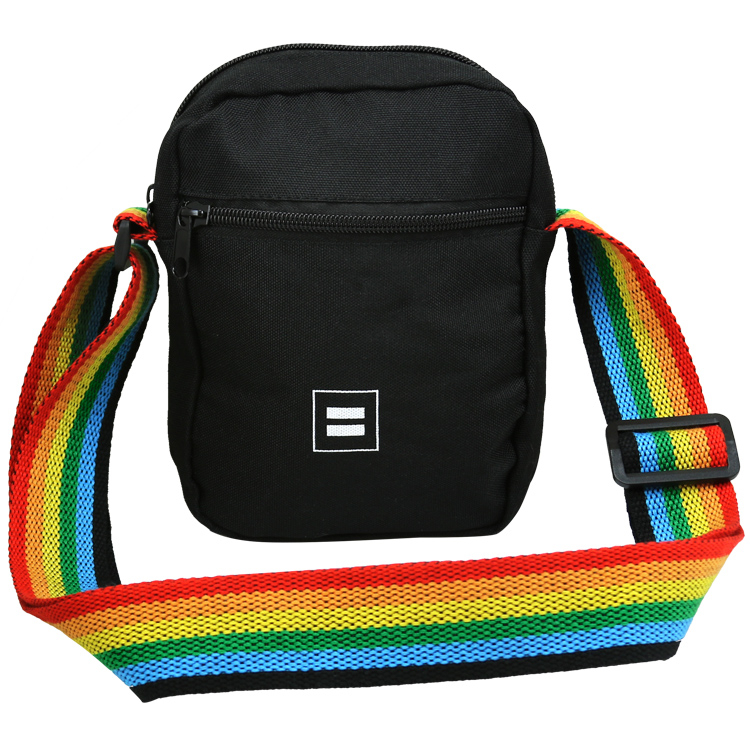 Rainbow Eco-Friendly Everyday Crossbody Bag