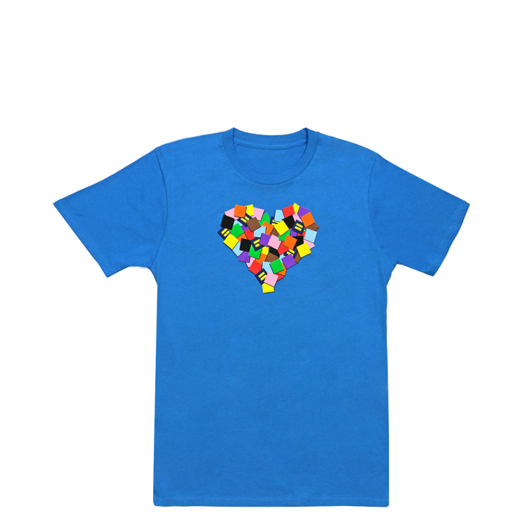 Progress Rainbow Heart T-shirt