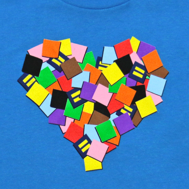 Progress Rainbow Heart T-shirt