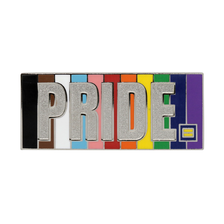 Progress Rainbow Pride Lapel Pin