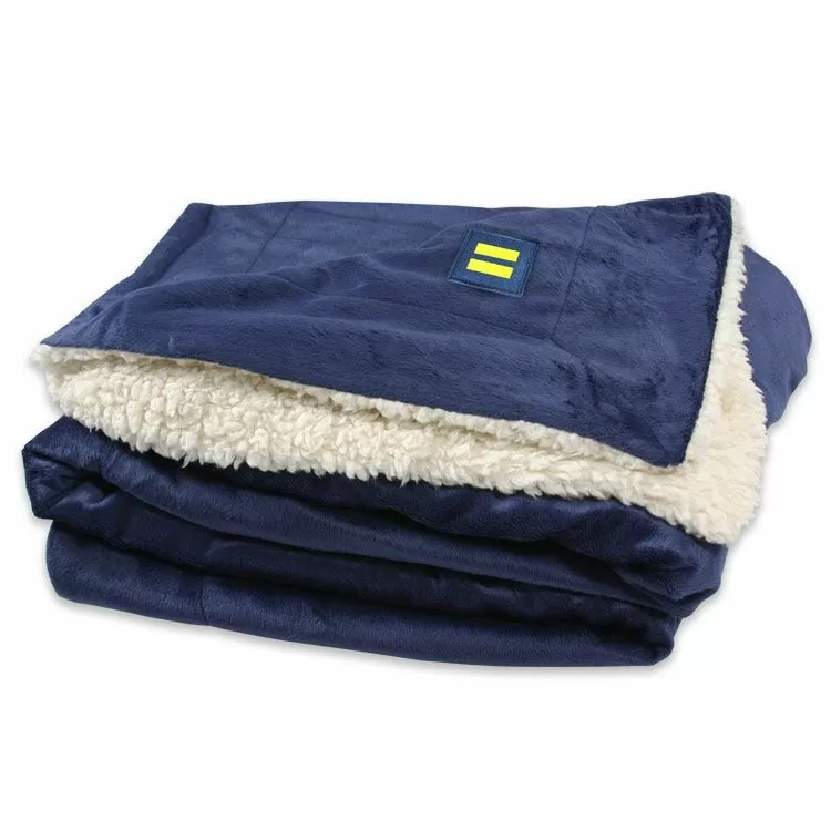 Cozy sherpa blanket on sale