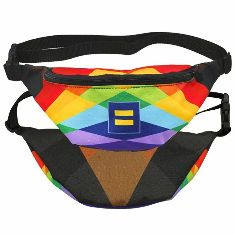Multicolor fanny pack cheap