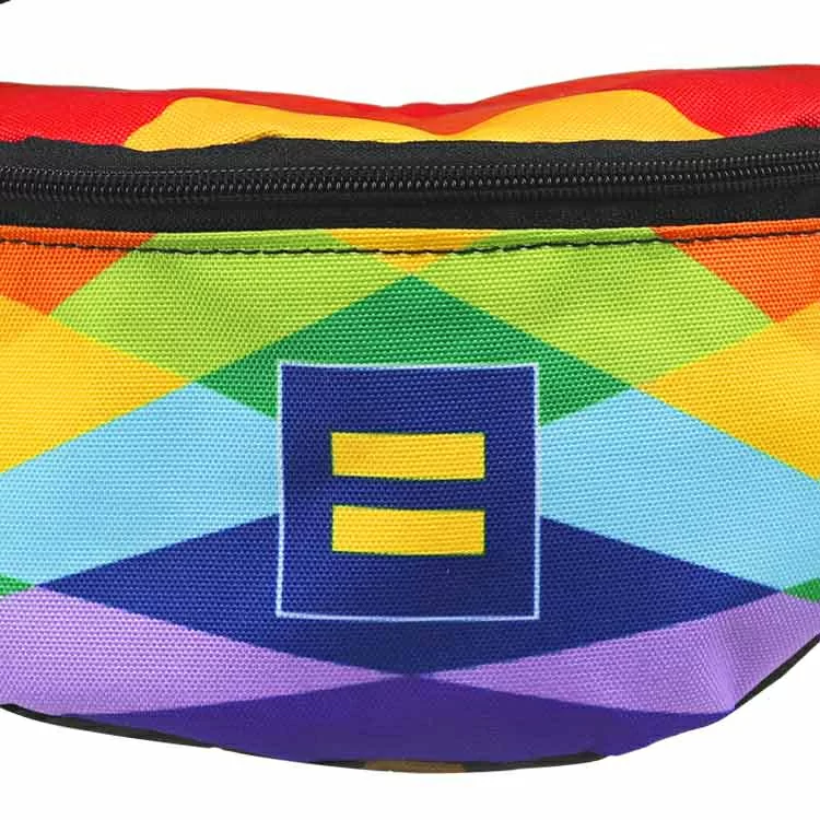 Rainbow Fanny Pack for LGBTQ Pride HRC