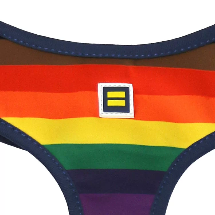 Gay pride dog harness clearance