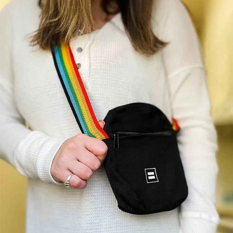 Rainbow crossbody shop