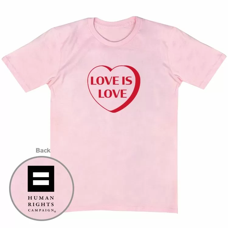 Love is love shirt online