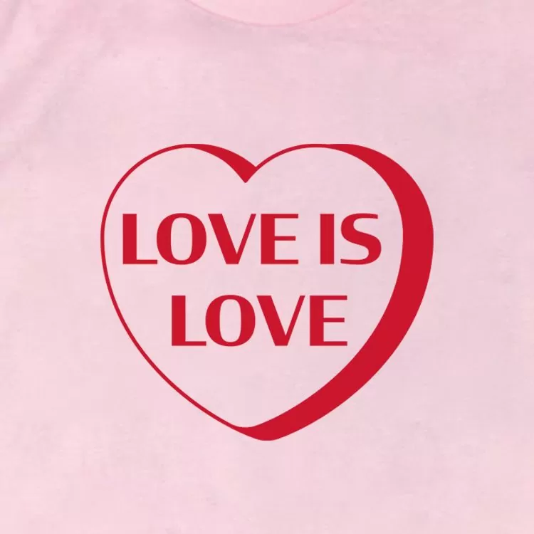 Love Is Love Heart T shirt HRC